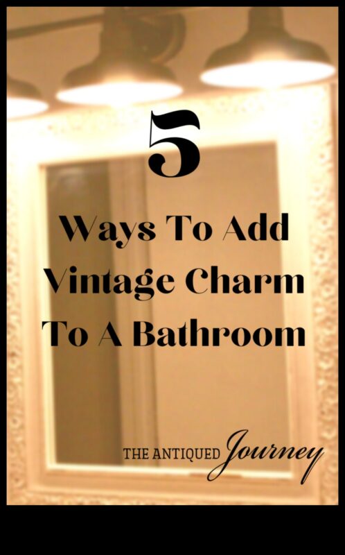 מהם כמה טיפים לקישוט חדר רחצה בהשראת וינטג' עם נגיעות שאבי שיק?