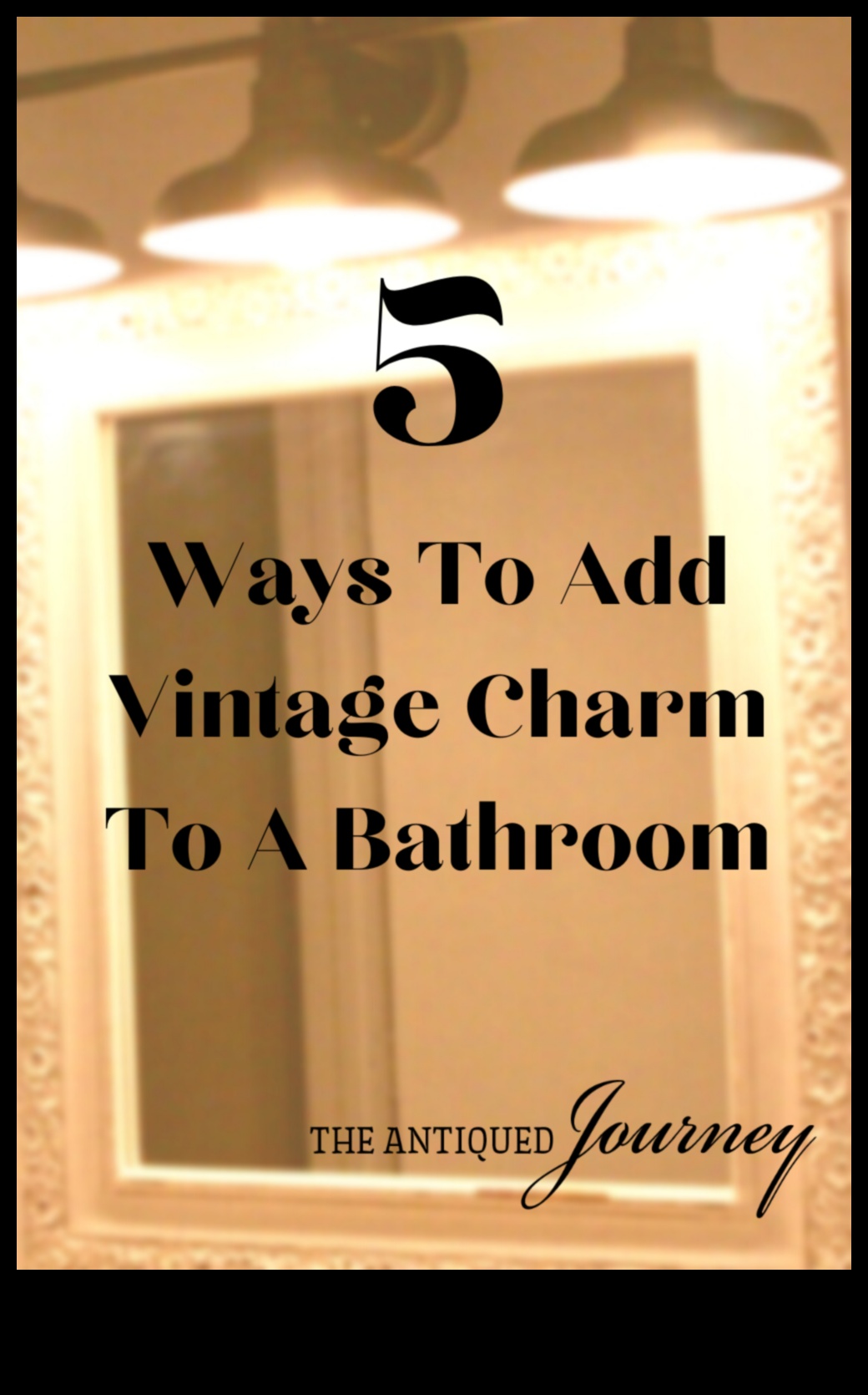 מהם כמה טיפים לקישוט חדר רחצה בהשראת וינטג' עם נגיעות שאבי שיק?