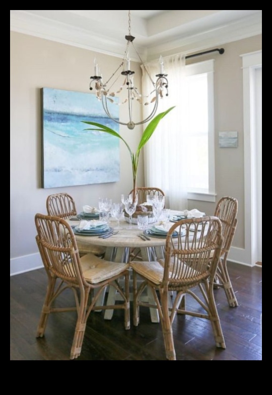 האם יש טיפים לעיצוב פינת אוכל חיצונית באווירה חופית?