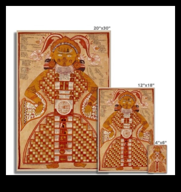 מנדלות מיסטיות: סמלים קוסמיים באמנות הטיבטית