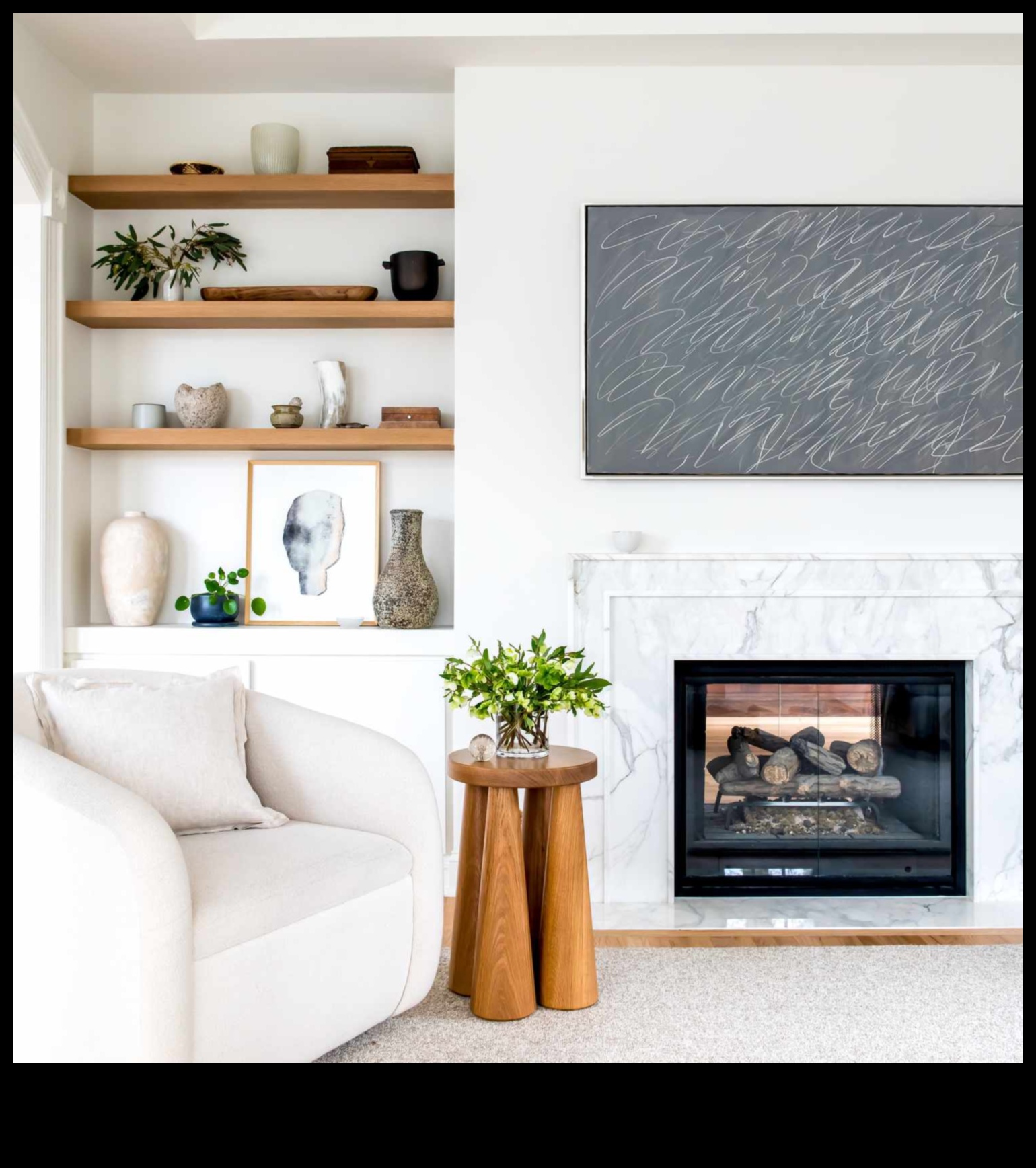 דרכים יצירתיות להשתמש במדפים צפים בעיצוב הבית