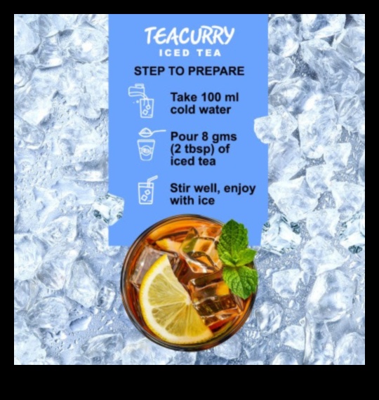 פריך ויצירתי: חקור את העולם של תערובות תה קר בטעמים