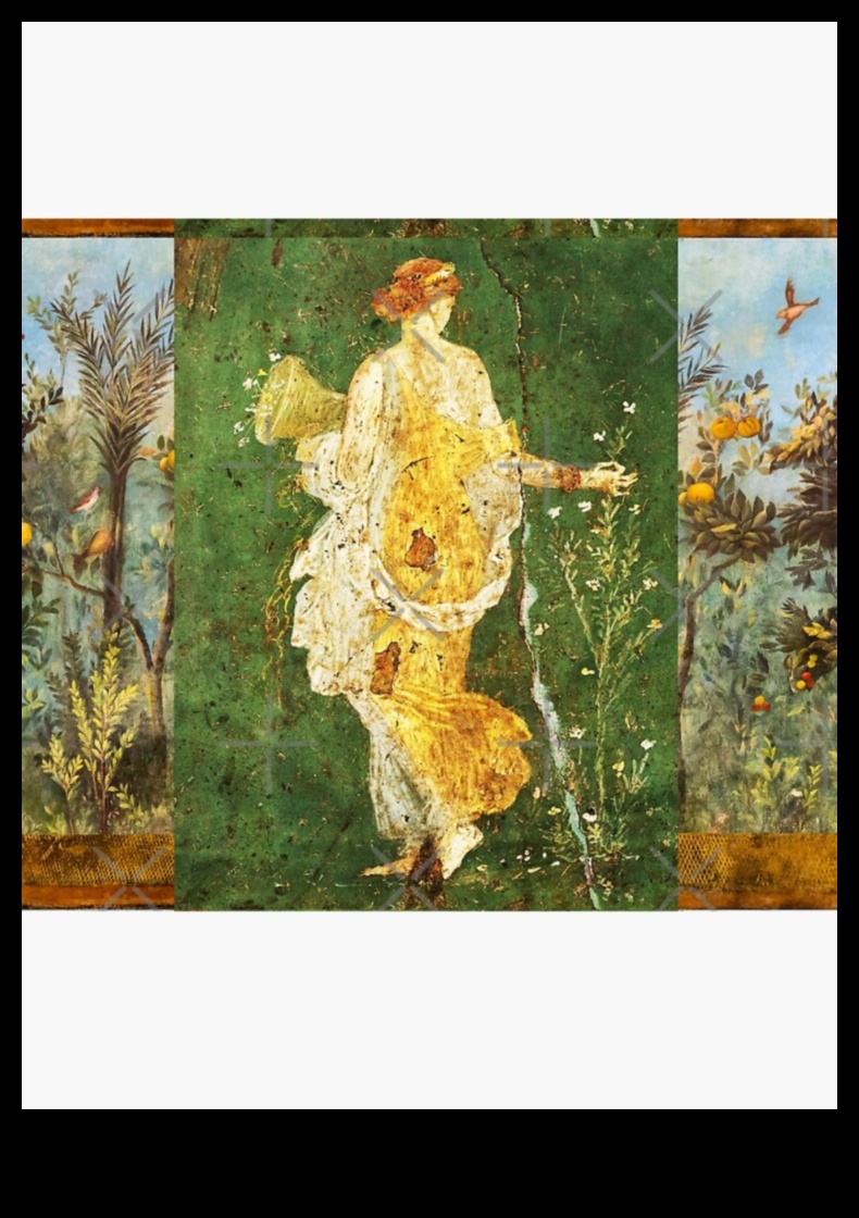 פרסקאות פרסקו: מוטיבים בוטניים בציורי קיר רומיים