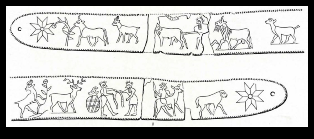 סימטריה שומרית: איזון אמנותי בעיצוב מסופוטמי