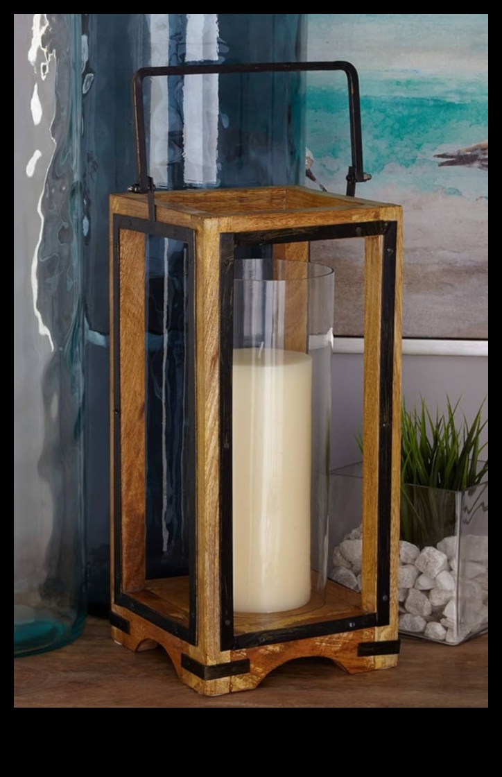 פנסי נרות מעץ: יצירת תאורה עם חומרים טבעיים