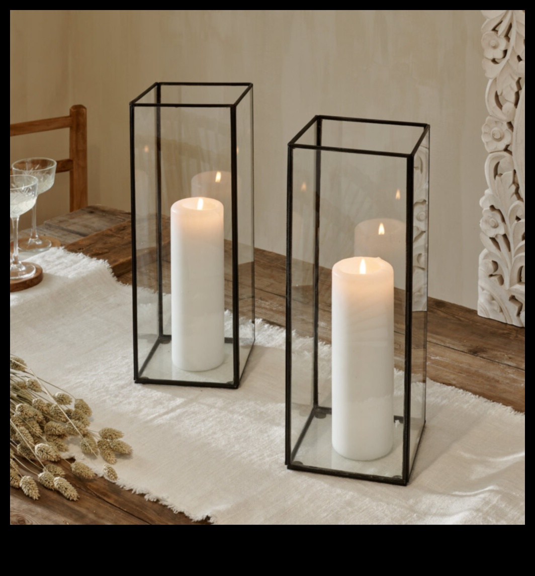 פנסי נרות מעץ: יצירת תאורה עם חומרים טבעיים