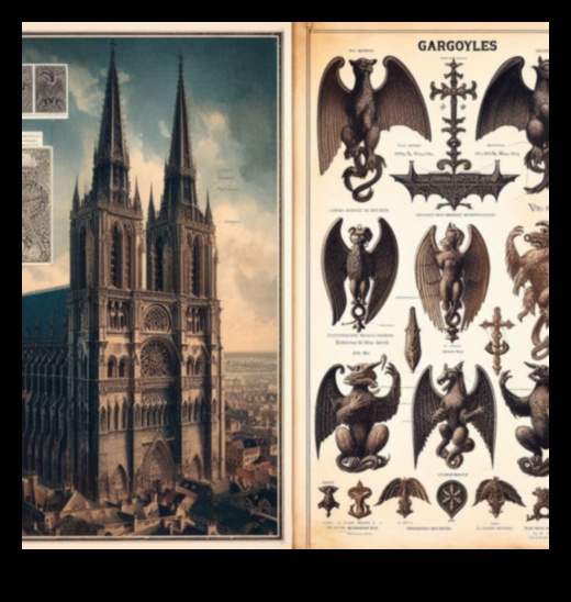 גרוטסקות גותיות: דמויות פנטסטיות בפיסול אדריכלי