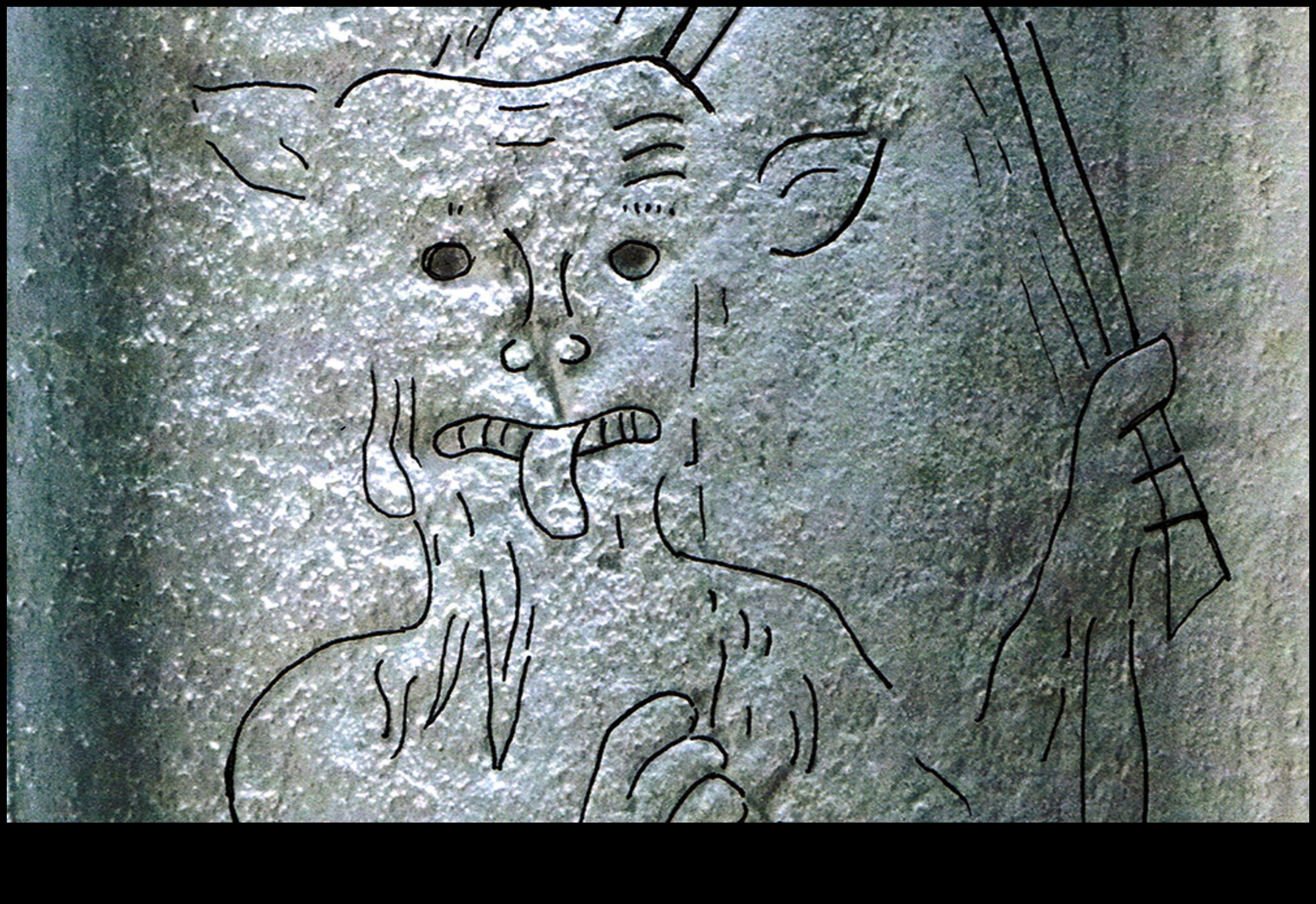 גרפיטי גותי: גילופים אמנותיים במרחבים אדריכליים מימי הביניים