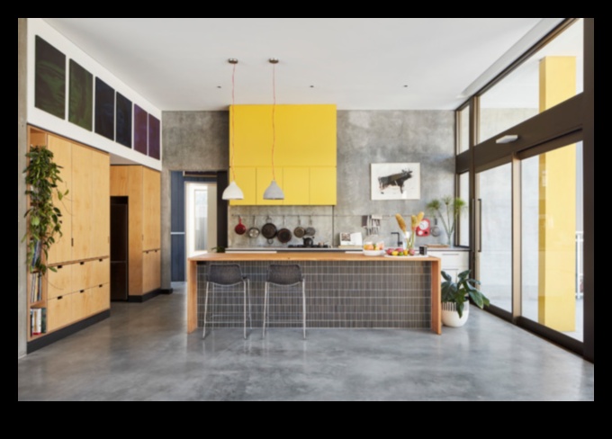 כיצד להשתמש בבטון בעיצוב מטבחים שיק תעשייתי למגע מודרני?