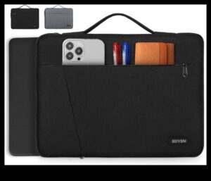 מבחר שרוולים למחשב נייד: אביזרים אופנתיים ומגנים לנסיעות