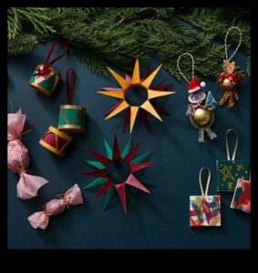 סדנת יצירה לחג המולד: תענוגות בעבודת יד להתכנסות אמנותית