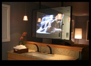 מראה, מראה על הקיר: טלוויזיות עם מראות מובנות לפונקציונליות כפולה