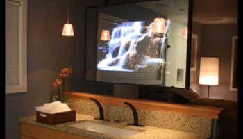 מראה, מראה על הקיר: טלוויזיות עם מראות מובנות לפונקציונליות כפולה