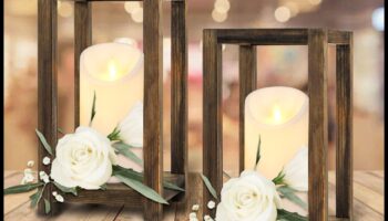 פנסי נרות מעץ: יצירת תאורה עם חומרים טבעיים