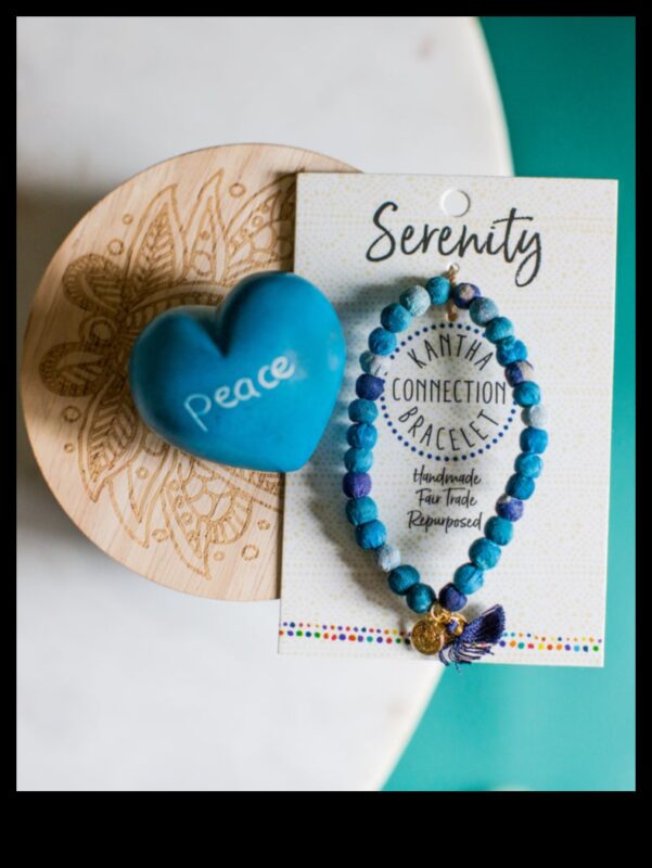 שלווה מפוסלת: מצא שלווה באומנות של הצמידים השלווים שלנו